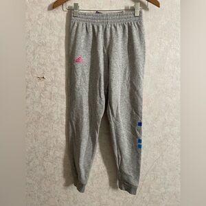 Adidas girls medium 10-12 gray sweatpants